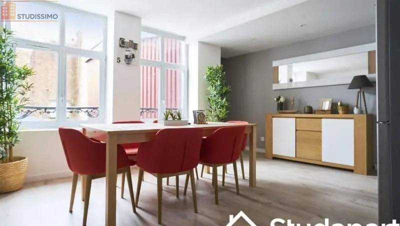 Studio meublé 11m² Lille - Calme, lumineux - Photo 3