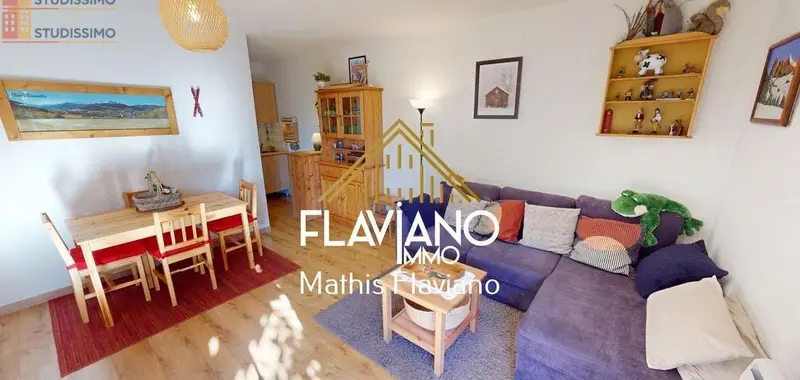 Studio 32m² Uvernet-Fours 04400 - Photo 3