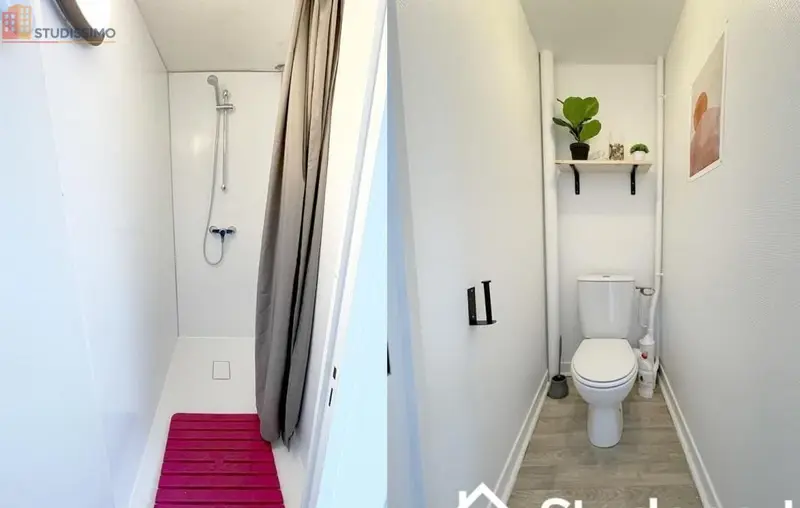 Studio meublé 10m² Aulnoy-lez-Valenciennes - Meublé, DPE A - Photo 3