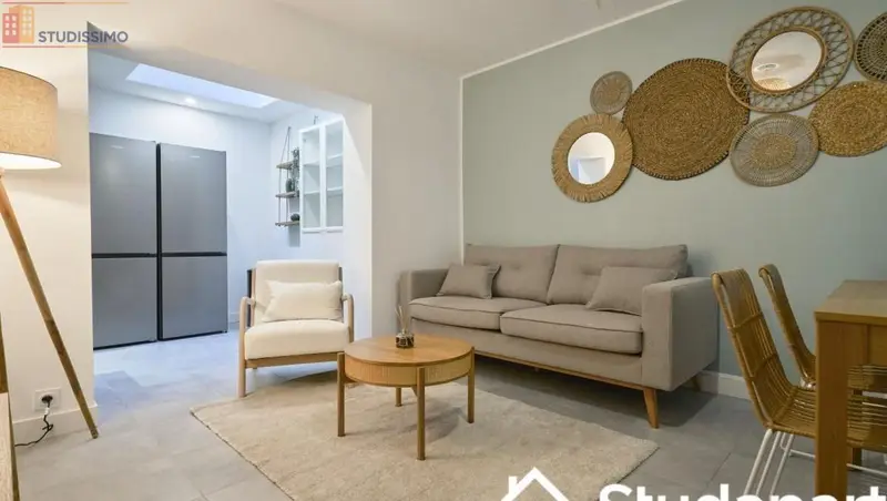 Studio meublé 13m² Lille 59000 - Lumineux, DPE A - Photo 6