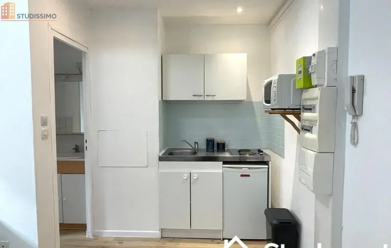 Studio meublé 15m² Valenciennes - Meublé, DPE D - Photo 3