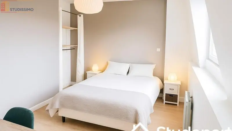 Studio meublé 11m² Roubaix - Meublé, 1 pièce - Photo 6