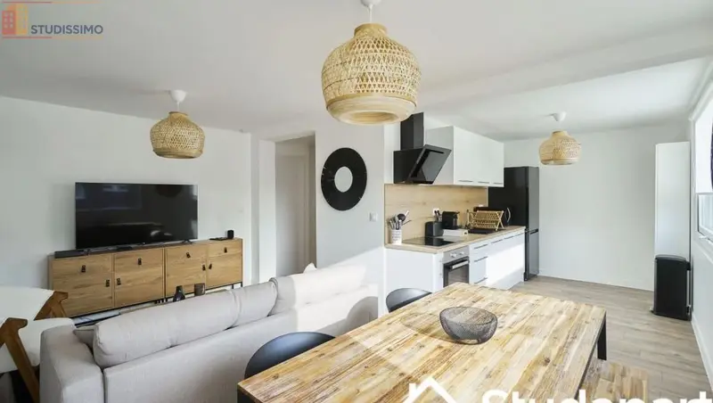 Studio meublé 12m² Lille 59000 - Meublé, DPE A - Photo 3