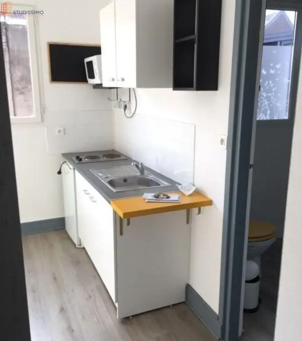 Studio meublé 17m² Lille 59800 - Meublé, DPE A - Photo 5
