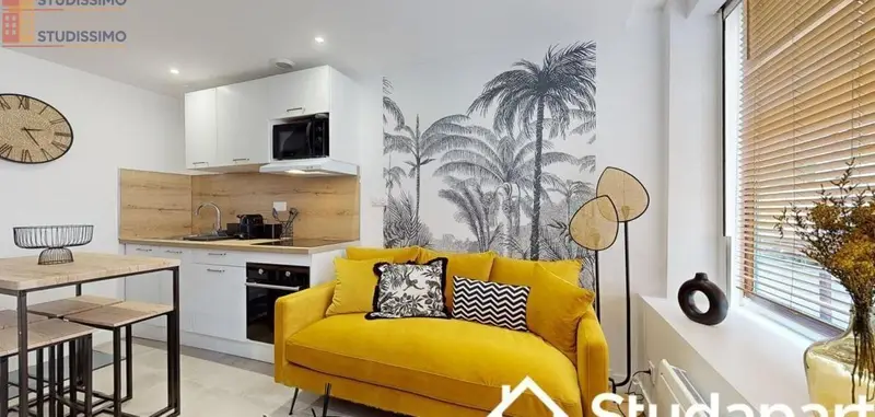 Studio meublé 8m² Lille 59000 - Meublé, DPE A - Photo 8