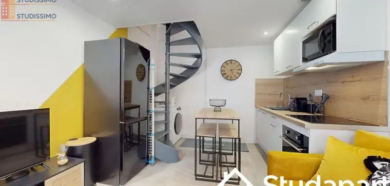 Studio meublé 8m² Lille 59000 - Meublé, DPE A - Photo 6