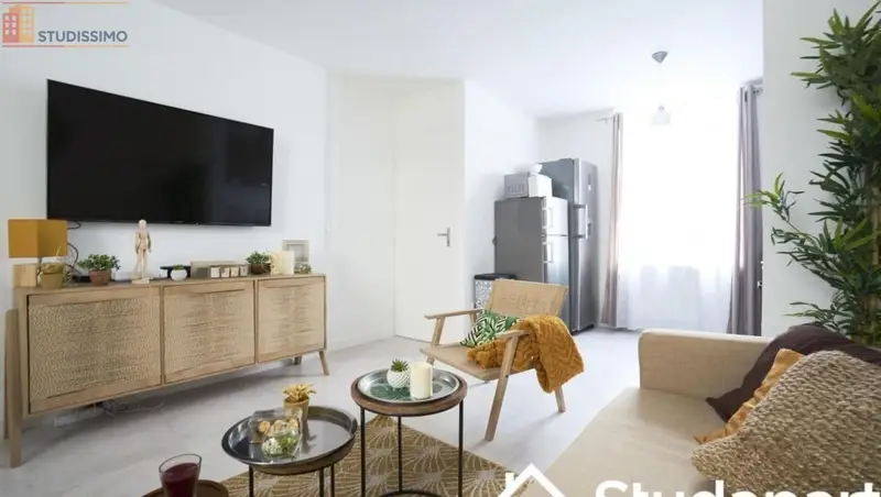 Studio meublé 11m² Lille 59000 - Meublé, DPE A - Photo 1