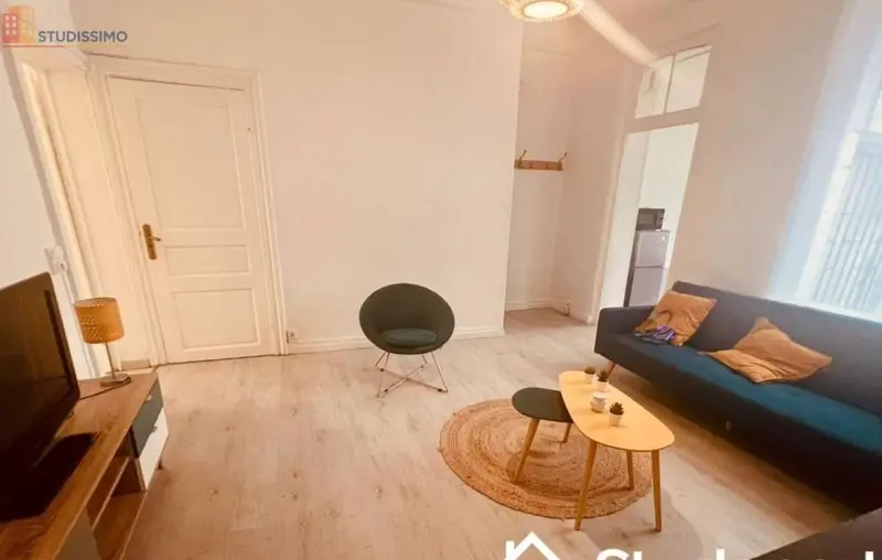 Studio meublé 13m² Anzin - Calme, lumineux - Photo 4