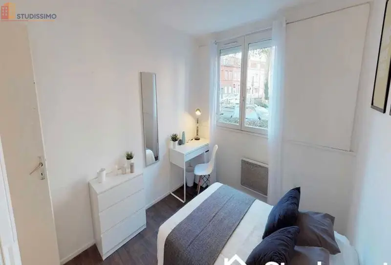 Studio meublé 12m² Lille 59000 - Calme, lumineux - Photo 5