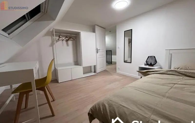 Studio 12m² Tourcoing - Meublé, DPE D - Photo 4