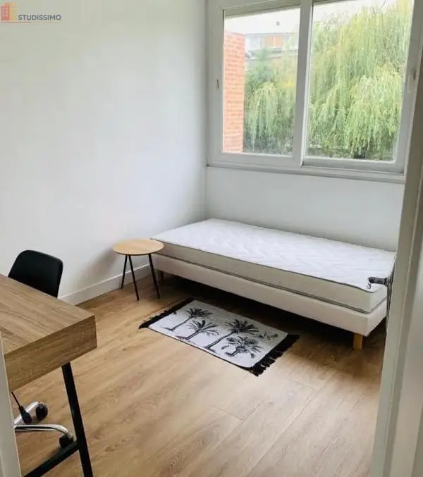 Studio meublé 10m² Villeneuve-d'Ascq - Meublé, DPE A - Photo 1