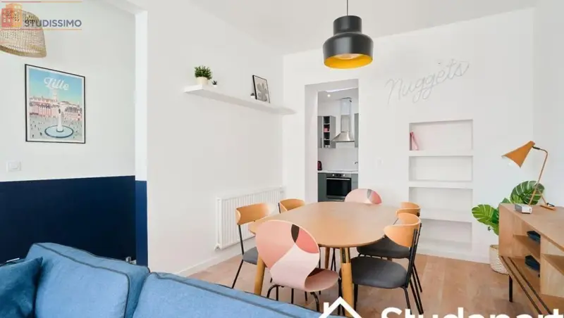 Studio meublé 12m² Lille 59800 - Meublé, cosy - Photo 6