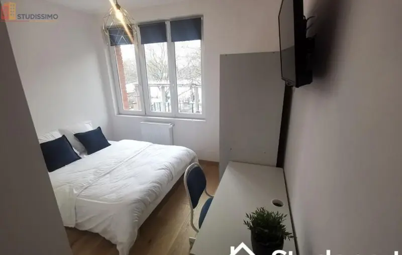 Studio meublé 13m² Lille centre - Meublé, DPE A - Photo 3