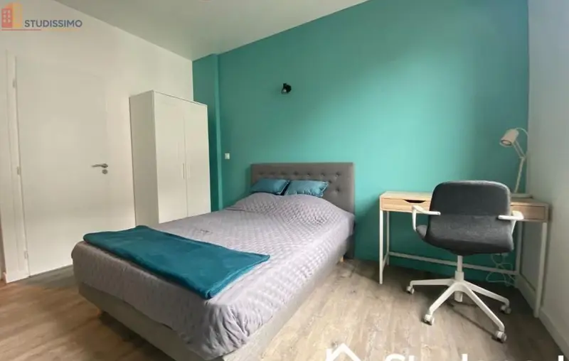 Studio meublé 12m² Lambersart - Meublé, DPE C - Photo 1