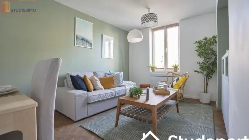 Studio meublé 13m² Lille 59000 - Meublé, DPE A - Photo 3
