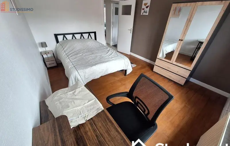 Studio meublé 12m² Lille 59800 - Meublé, étage 3 - Photo 2
