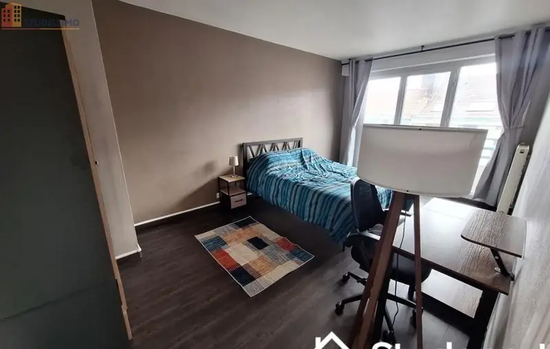 Studio meublé 12m² Lille 59800 - Meublé, étage 3 - Photo 3
