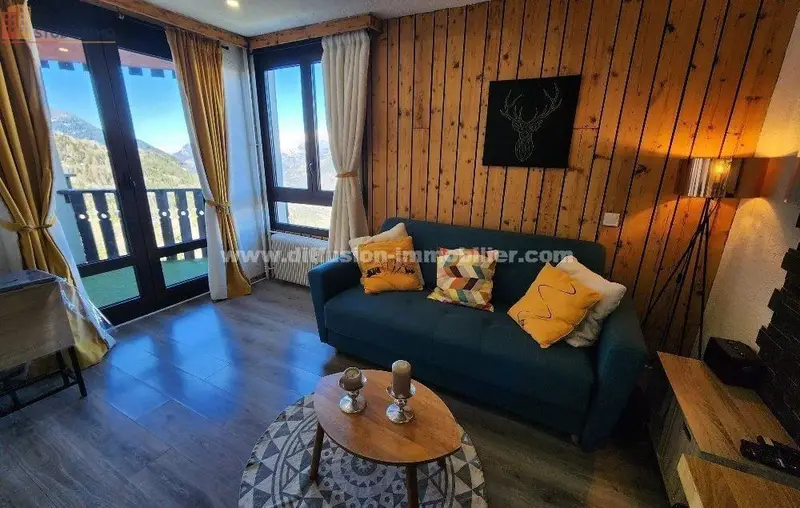 Studio 19m² Uvernet-Fours - Vue dégagée, lumineux - Photo 5