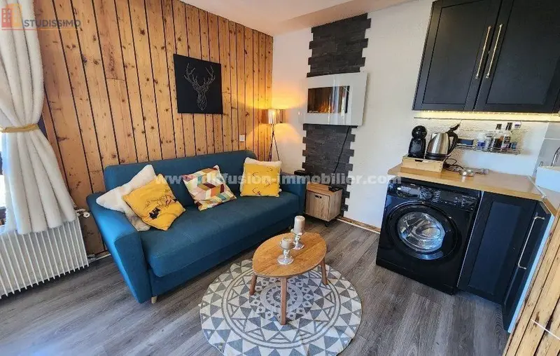 Studio 19m² Uvernet-Fours - Vue dégagée, lumineux - Photo 2