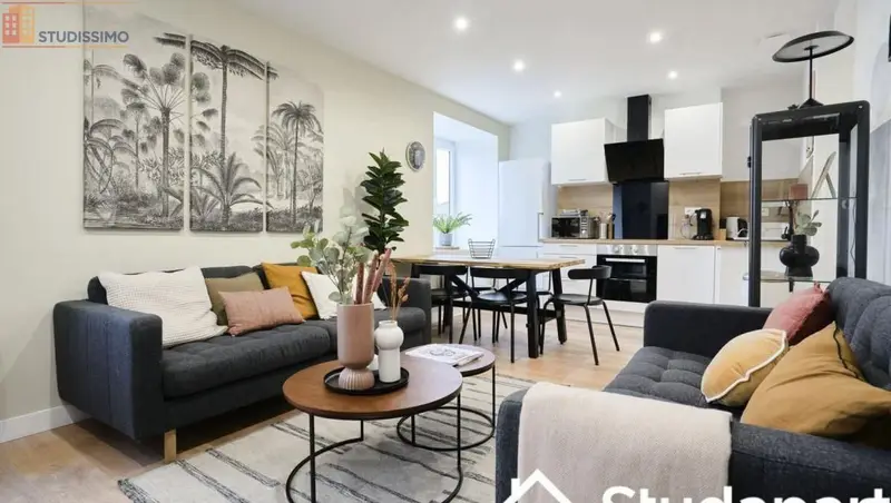 Studio meublé 16m² Lille 59000 - Meublé, DPE A - Photo 3