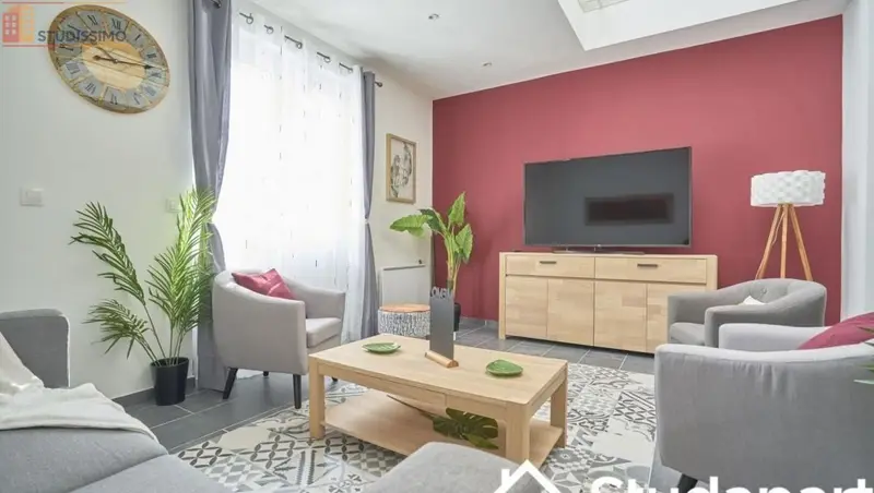 Studio meublé 13m² Lambersart - Meublé, DPE A - Photo 4