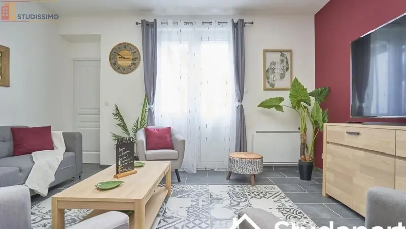 Studio meublé 13m² Lambersart - Meublé, DPE A - Photo 1