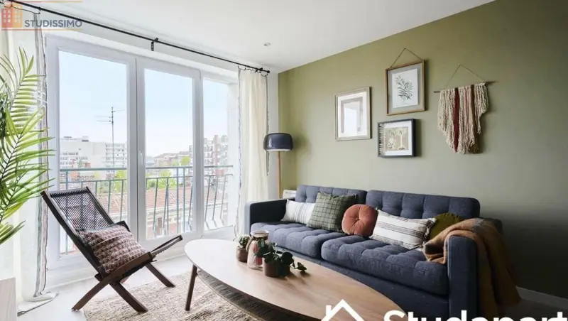 Studio meublé 12m² Lille 59000 - Meublé, DPE A - Photo 3
