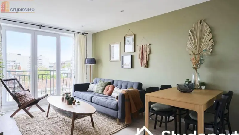Studio meublé 12m² Lille 59000 - Meublé, DPE A - Photo 2