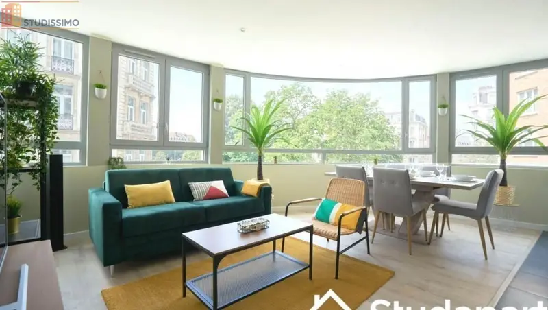 Studio meublé 14m² Lille centre - Lumineux - Photo 11