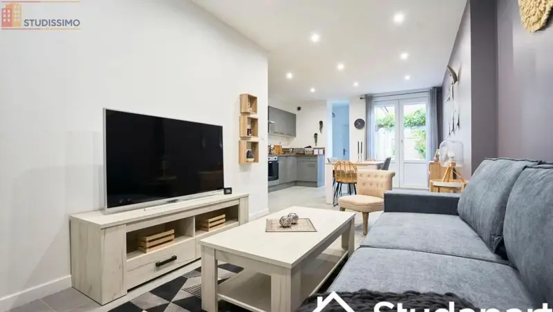 Studio meublé 14m² Lille 59000 - Meublé, DPE A - Photo 4