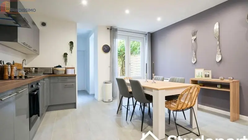 Studio meublé 14m² Lille 59000 - Meublé, DPE A - Photo 1