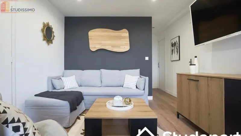 Studio meublé 10m² Lille 59000 - Meublé, DPE A - Photo 12