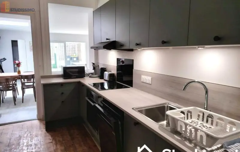 Studio meublé 68m² Lille - Lumineux, grand espace - Photo 3