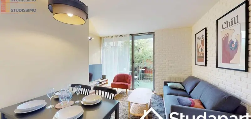 Studio meublé 10m² Lille 59000 - Meublé, DPE A - Photo 8