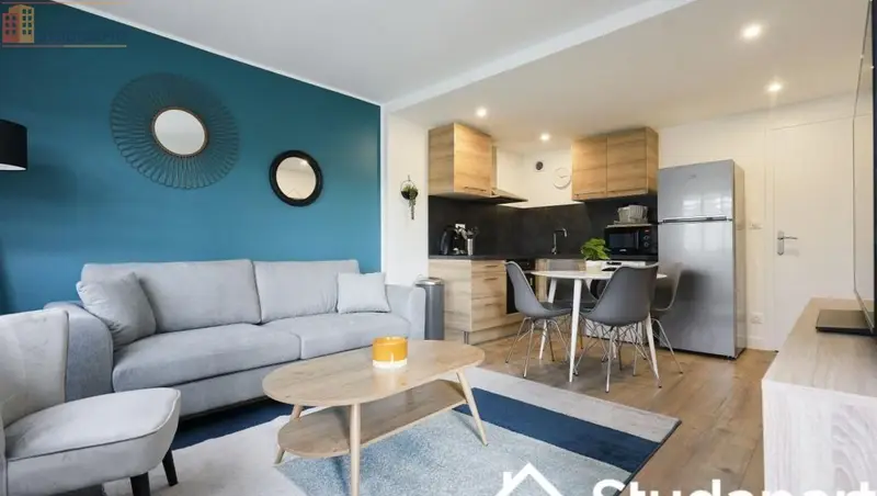 Studio meublé 11m² Lille 59000 - Calme, lumineux - Photo 3