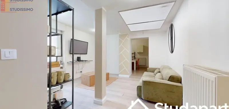 Studio meublé 17m² Loos - Meublé, DPE A - Photo 4