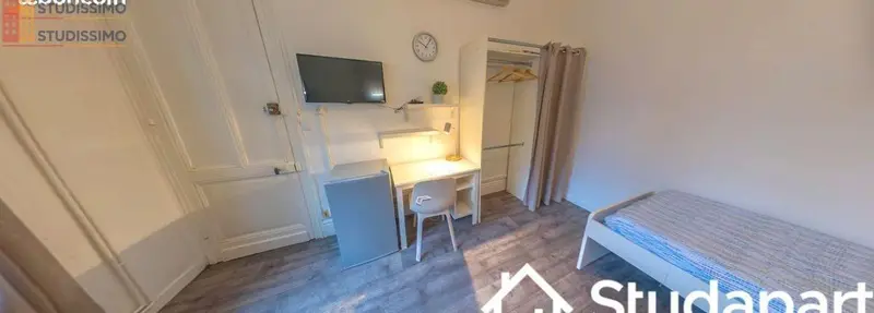 Studio meublé 11m² Valenciennes - Meublé, 11m² - Photo 2