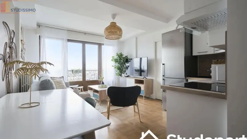 Studio meublé 11m² Lille 59000 - Meublé, DPE A - Photo 1