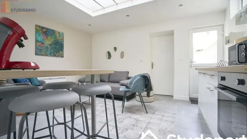 Studio 11m² Lille 59000 - Meublé, DPE A - Photo 2