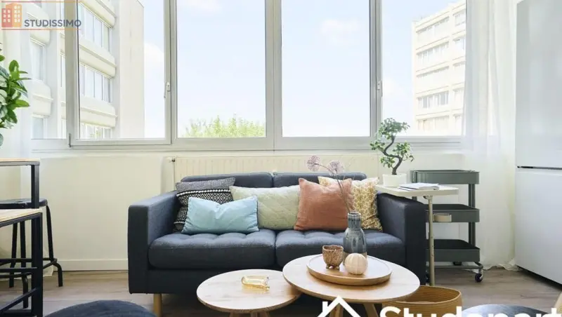 Studio meublé 10m² Lille 59000 - Meublé, DPE A - Photo 11