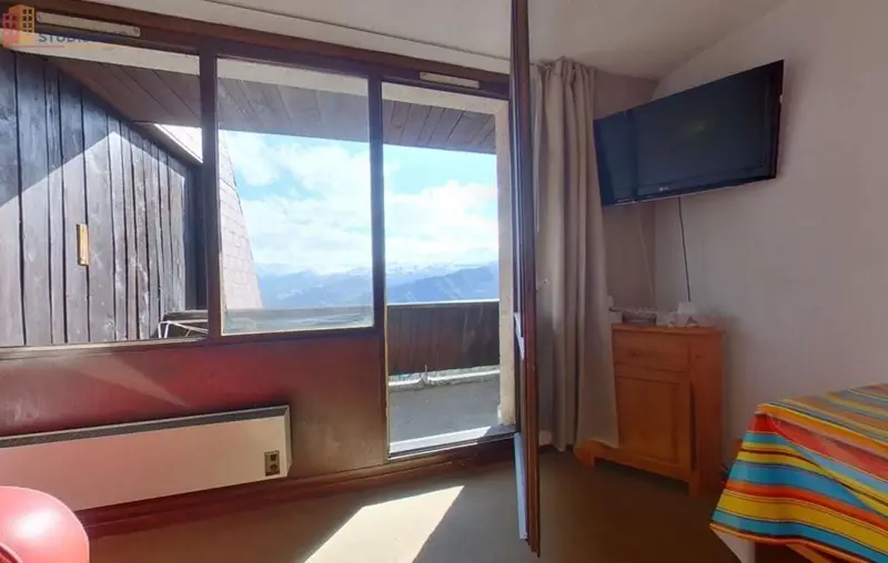 Studio 26m² Uvernet-Fours 04400 - Dernier étage, vue montagnes - Photo 1