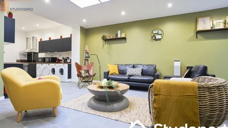 Studio meublé 12m² Lille 59000 - Meublé, DPE A - Photo 3