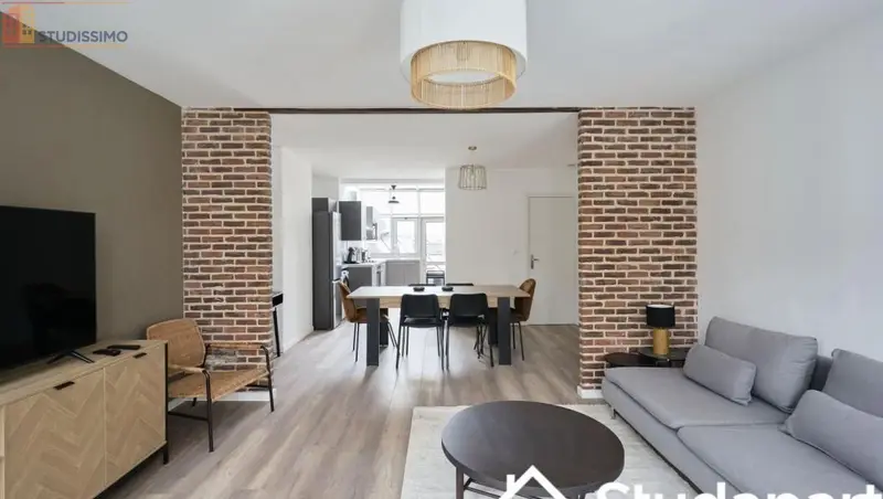 Studio meublé 11m² Lille 59000 - Meublé, DPE A - Photo 3