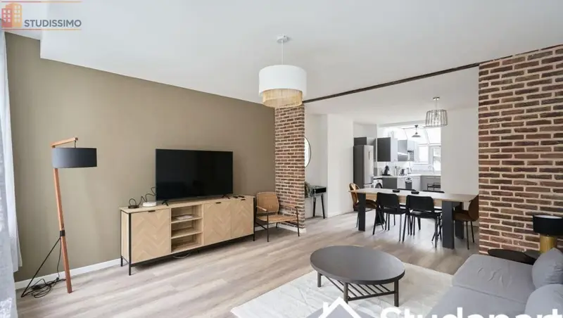 Studio meublé 11m² Lille 59000 - Meublé, DPE A - Photo 2