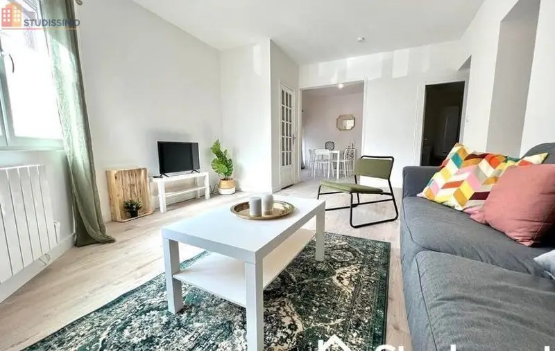 Studio meublé 13m² Roubaix 59100 - Calme, lumineux - Photo 11
