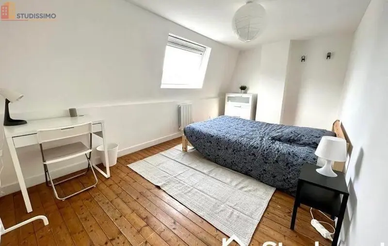 Studio meublé 13m² Roubaix 59100 - Calme, lumineux - Photo 6