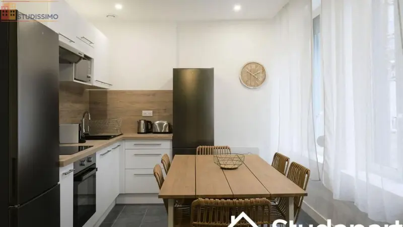 Studio meublé 10m² Lille - Meublé, DPE A - Photo 6