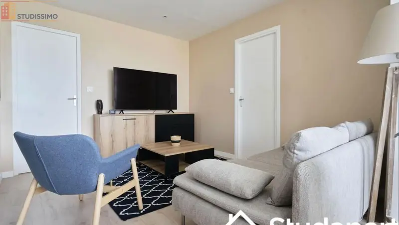 Studio meublé 11m² Lille 59000 - Meublé, DPE A - Photo 1