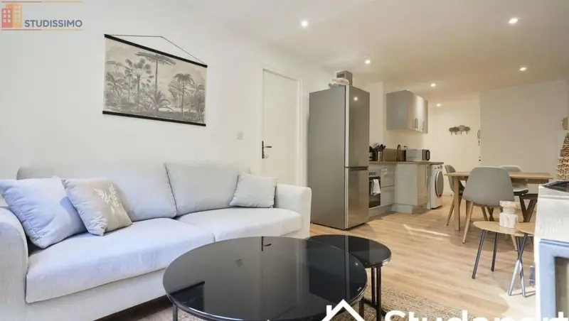 Studio meublé 9m² Lille 59000 - Meublé, DPE A - Photo 6