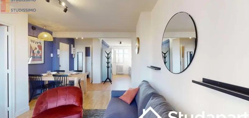 Studio meublé 10m² Lille 59000 - Lumineux, 7e étage - Photo 6